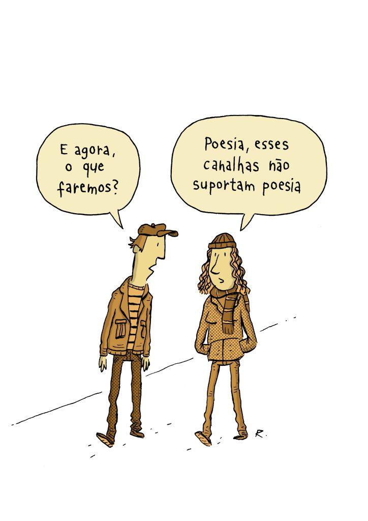 Rafael Corrêa, cartunista