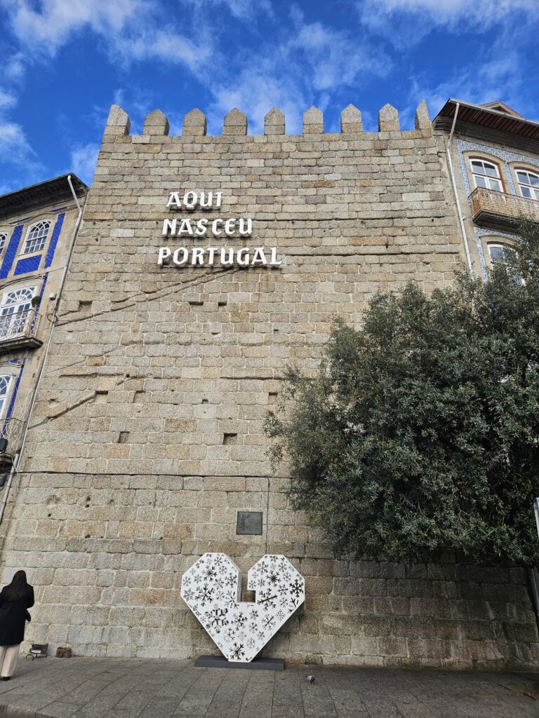 aqui nasceu portugal